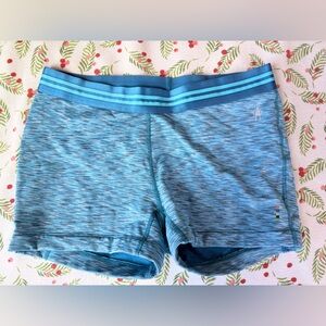 Smartwool Women’s Blue Athletic Running Shorts Size M